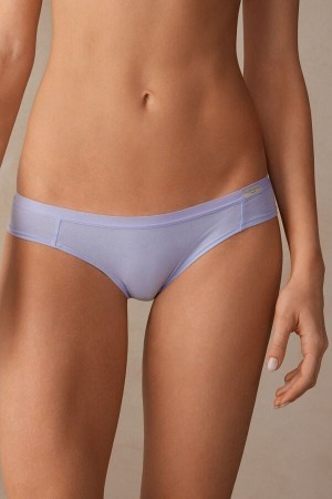 Intimissimi Bomulds Panties Violet | DDKVO98762